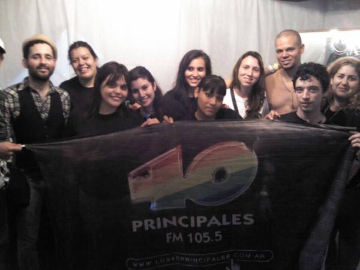 Calle 13 en Junin.