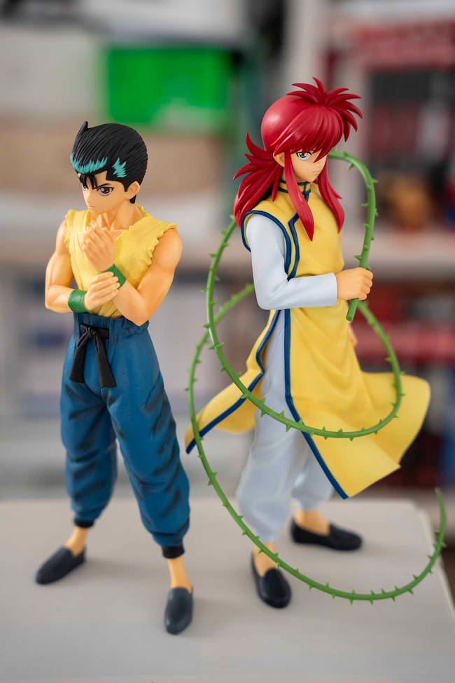 El altar de los noventa: analizamos las figuras Ichibansho de Yusuke y Kurama (Yu Yu Hakusho