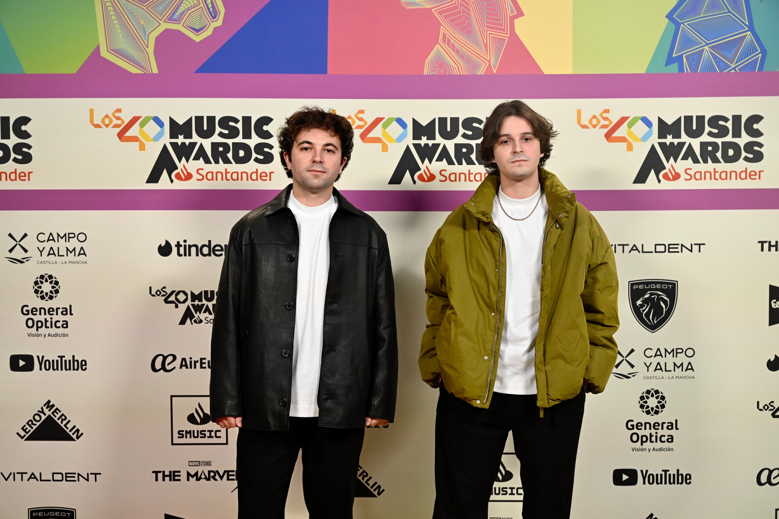 Besmaya en la alfombra roja de LOS40 Music Awards Santander 2023 / Foto: Jorge París y Elena Buenavista