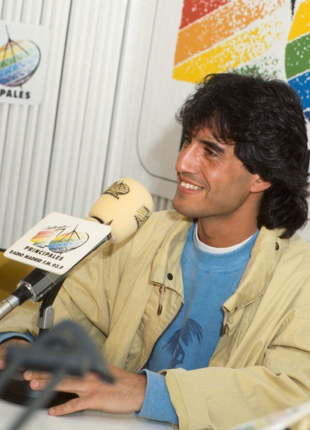 Sergio Dalma, en los estudios de LOS40 Principales.