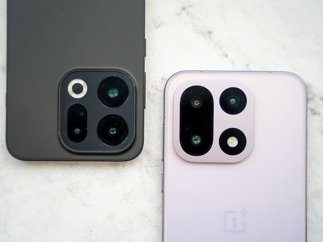 izq, Oppo Find x9 / dcha, OnePlus 15