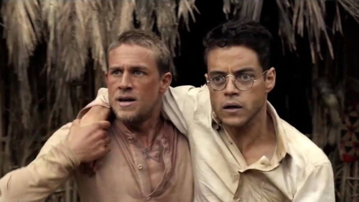 Rami Malek protagoniza el mejor remake del año en "Papillon"
