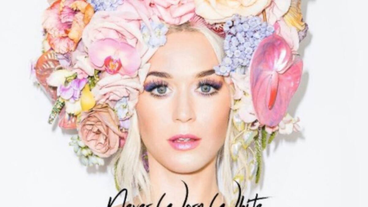 Katy Perry estrena "Never worn white"