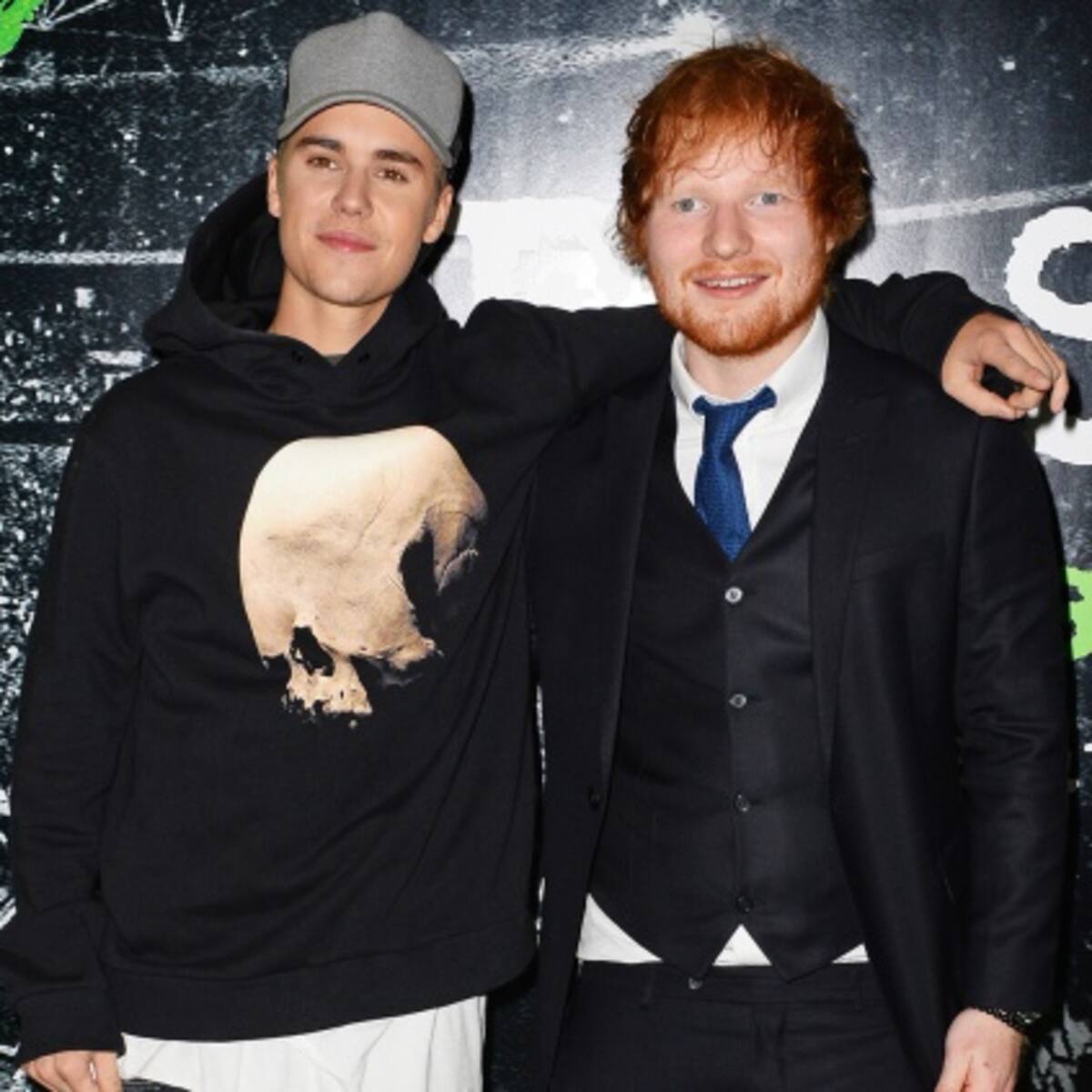 ¡Ed Sheeran y Justin Bieber juntos!