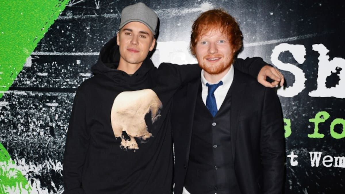 ¡Ed Sheeran y Justin Bieber juntos!