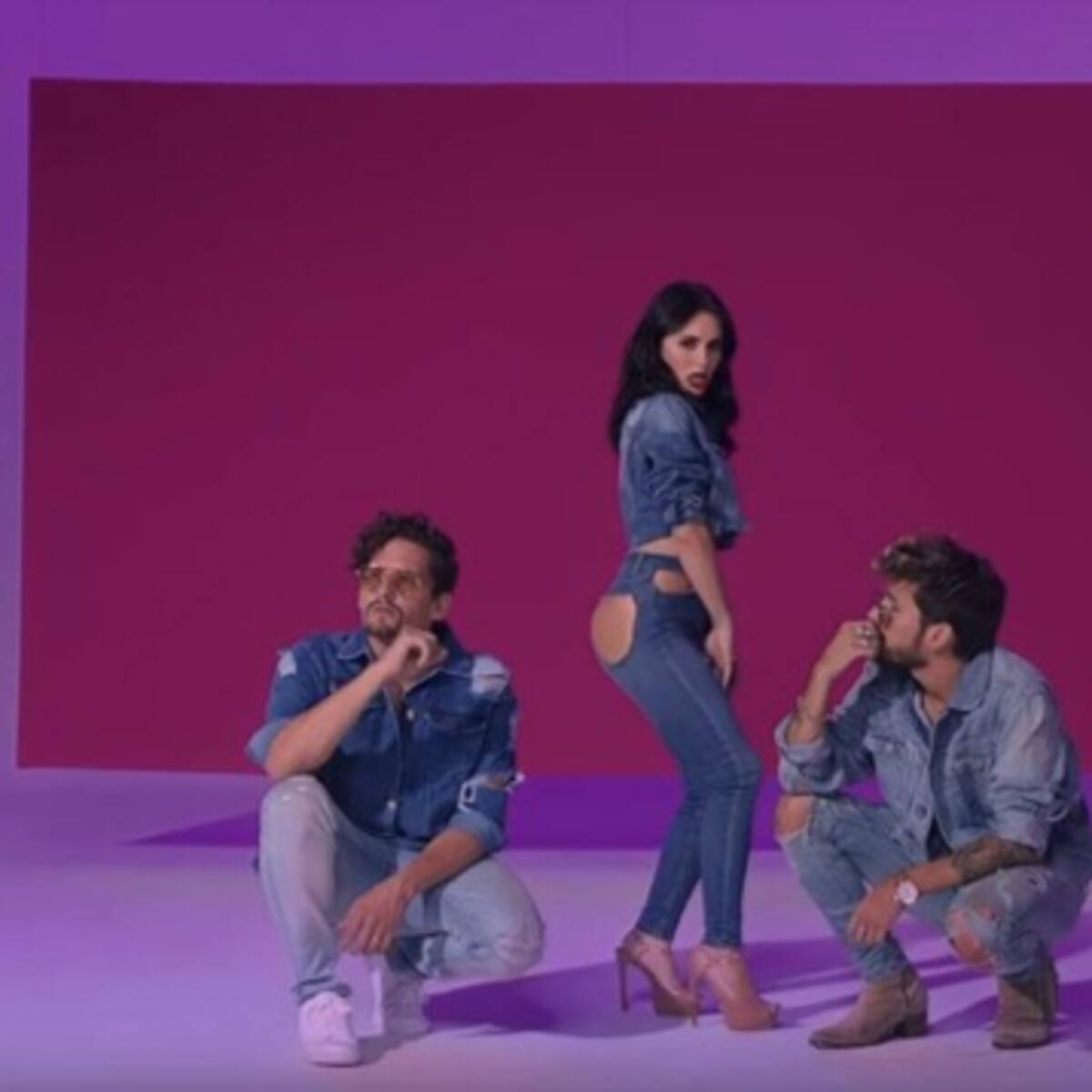Sin Querer Queriendo, Lali junto a Mau y Ricky