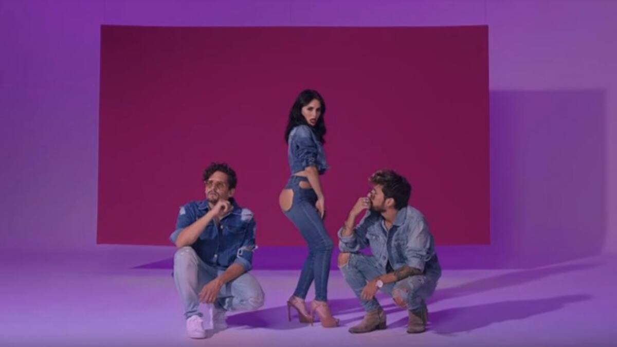 Sin Querer Queriendo, Lali junto a Mau y Ricky