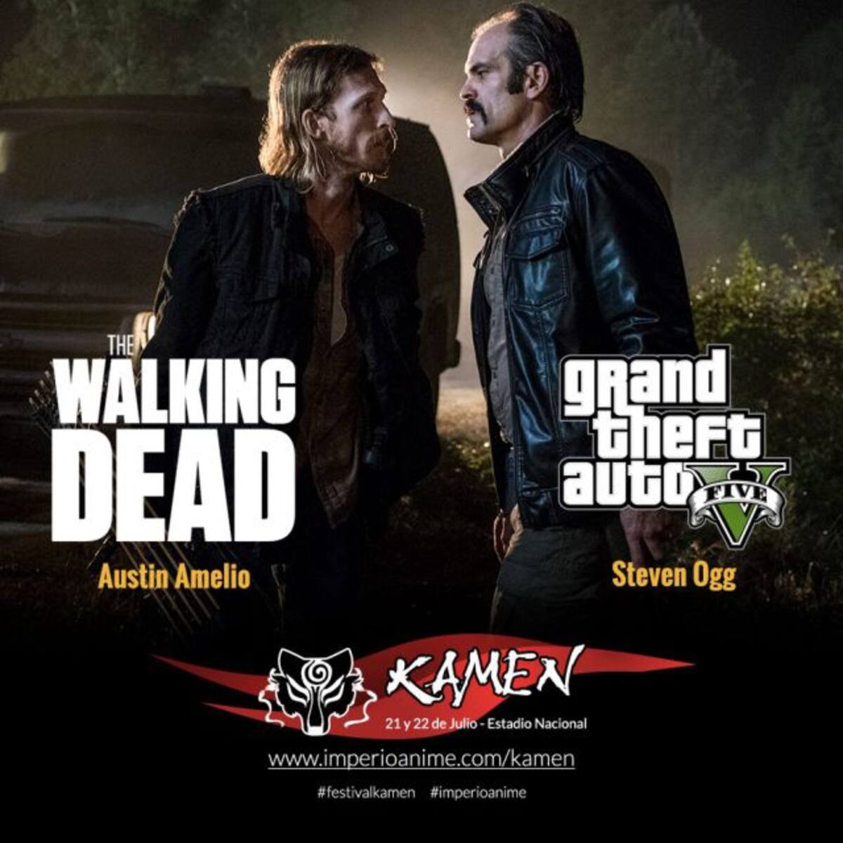Dos de los actores de 'The Walking Dead' visitarán el país