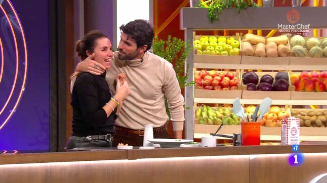 Marta y Jaime Alguersuari en 'Masterchef 11'