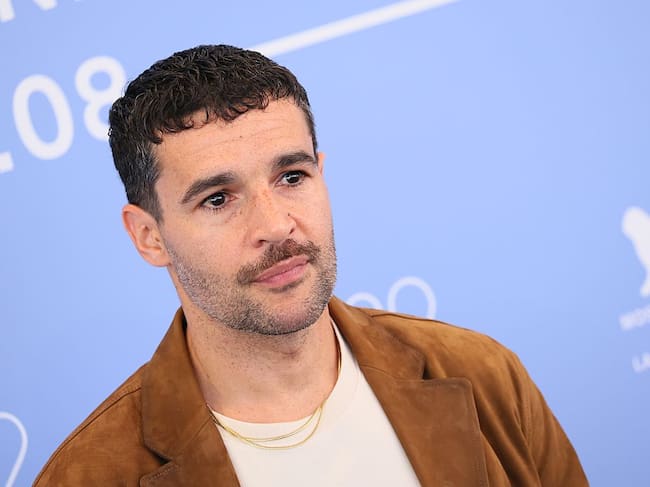 El actor Chris Abbott en la premiere de The Testament Of Ann Lee