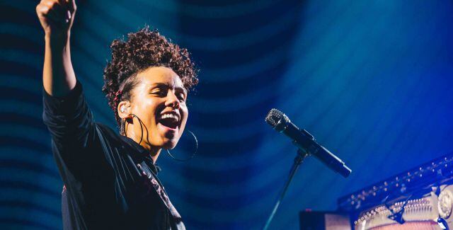 Alicia Keys en el Apple Music Festival