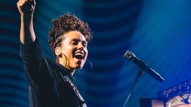 Alicia Keys en el Apple Music Festival