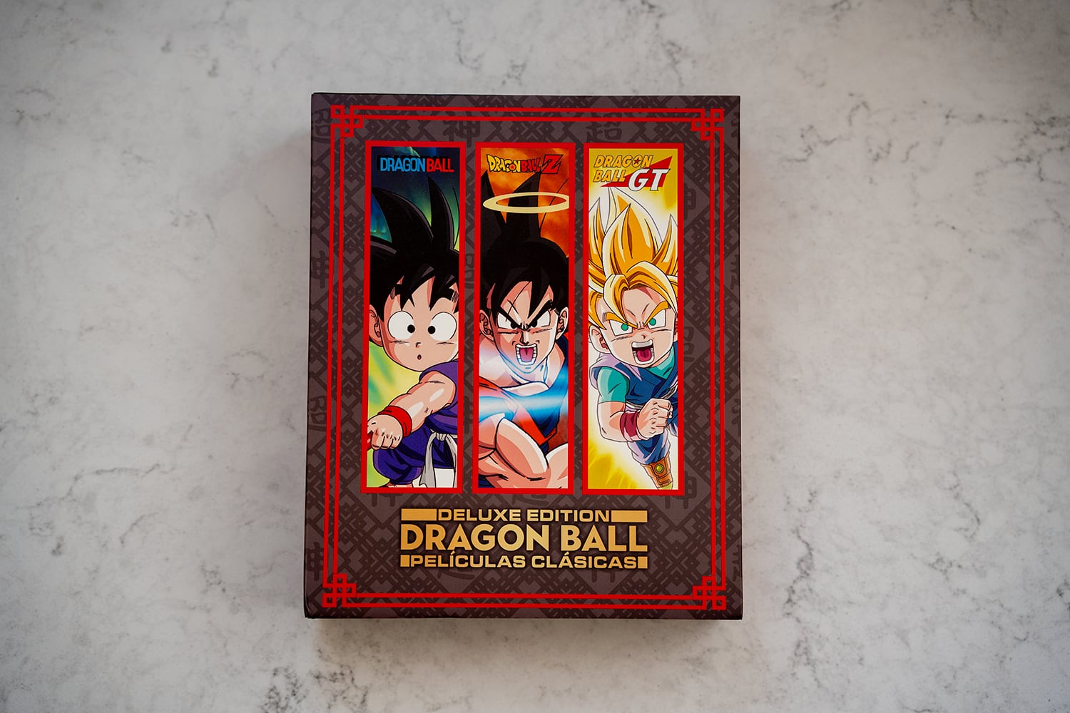 Todas las películas de Dragon Ball en un solo cofre.