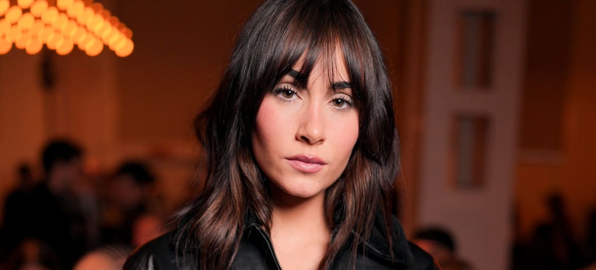 Aitana en el desfile de Fendi