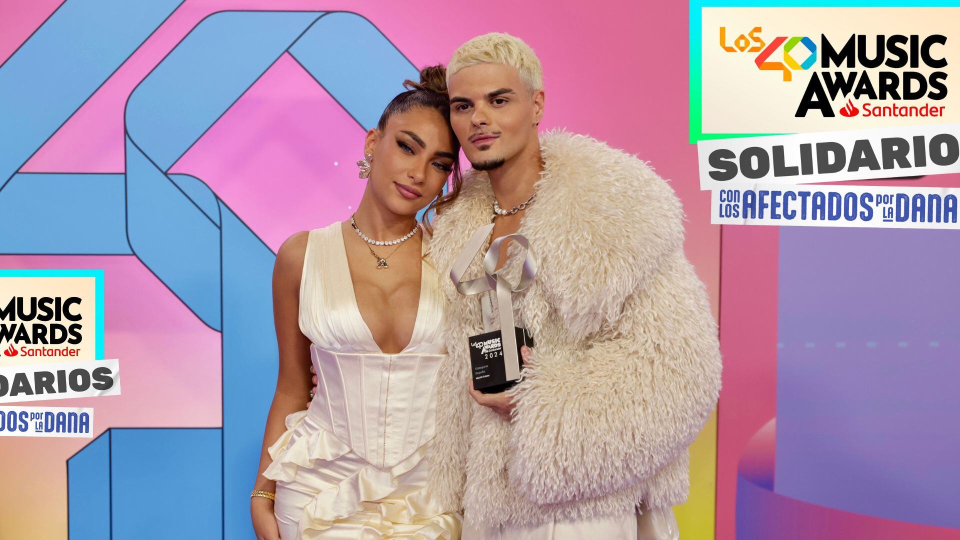 Abraham Mateo, ganador de LOS40 Music Awards Santander 2024 (Mejor Álbum en Categoría España)