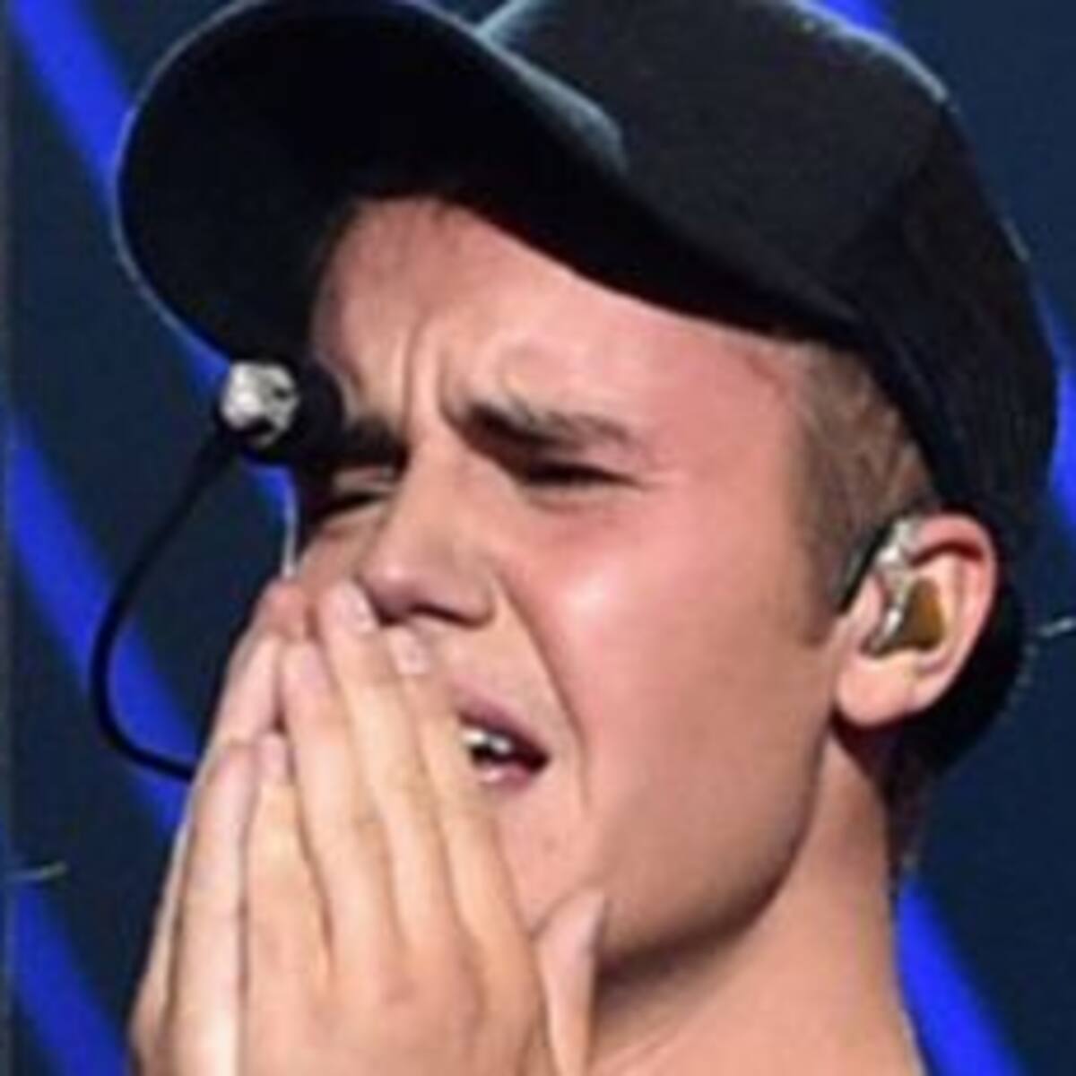 Justin Bieber lloró en pleno show
