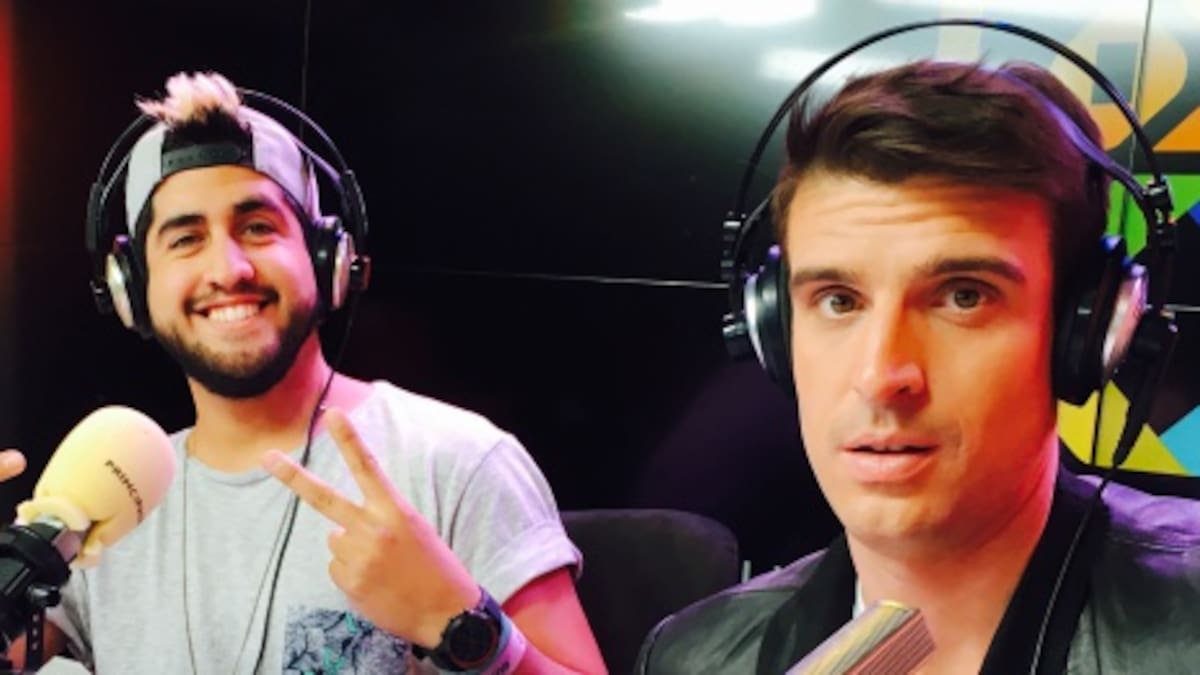 Dante Caro se la lía al cocinero de LOS40