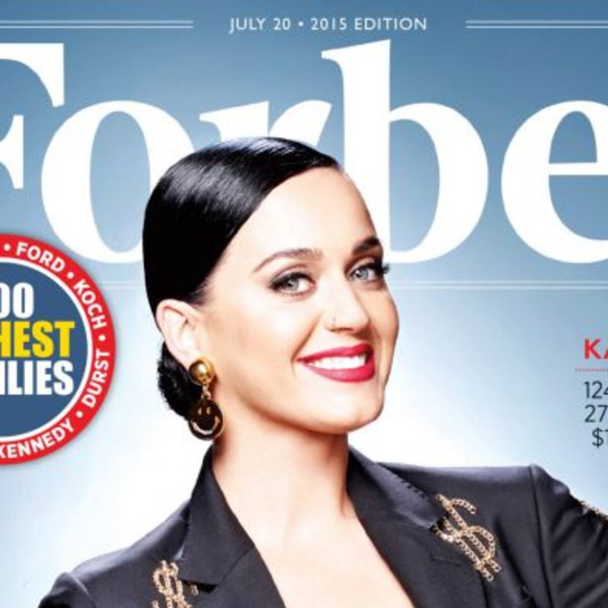 Las 10 celebridades mejor pagas según al revista Forbes