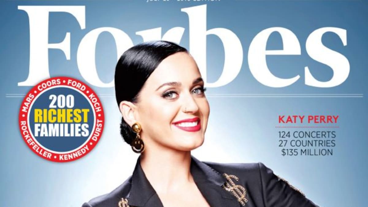 Las 10 celebridades mejor pagas según al revista Forbes