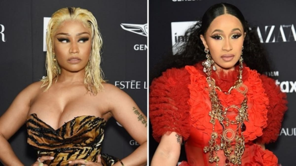 Nicki Minaj y Cardi B protagonizan tremenda pelea