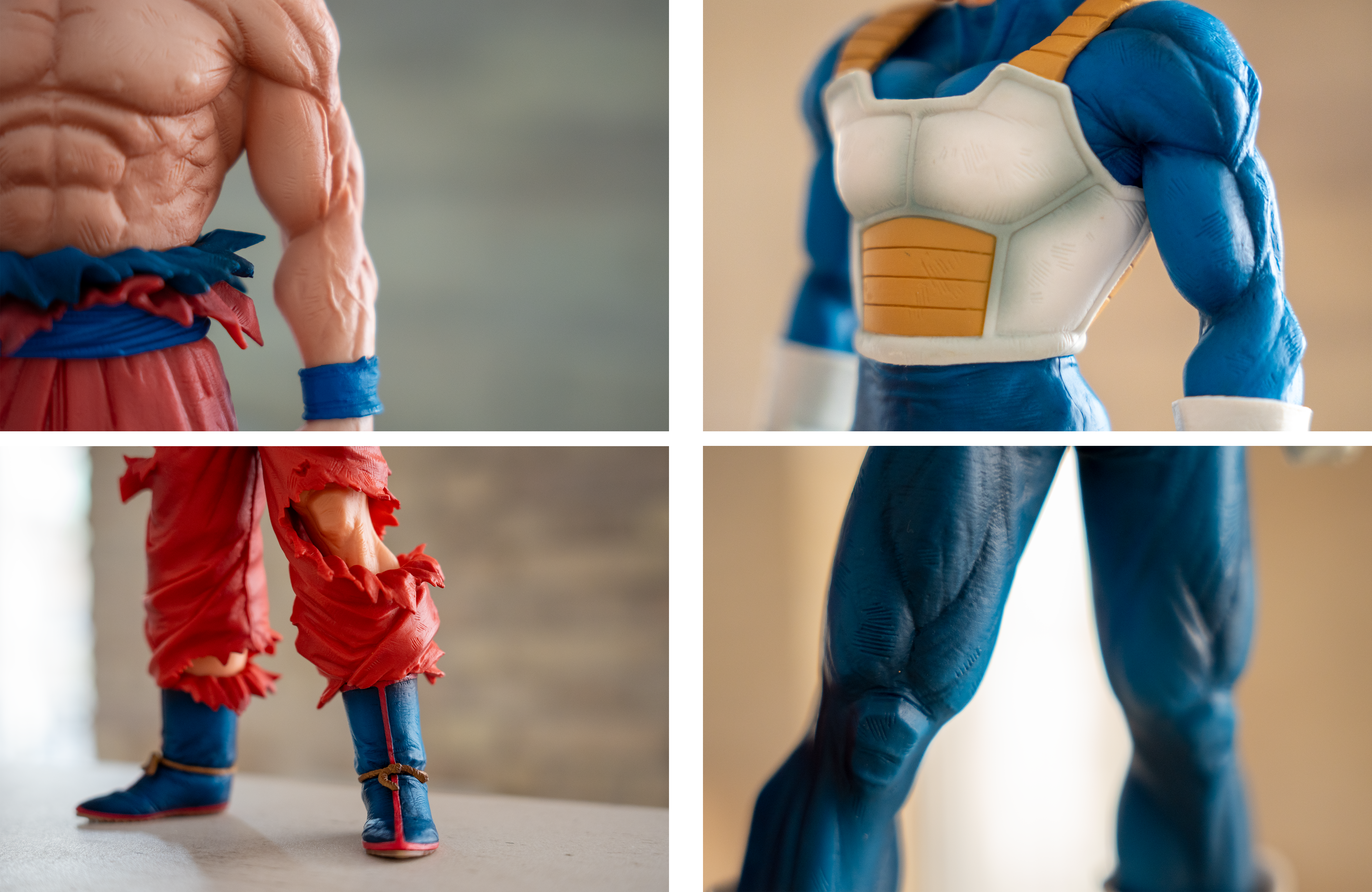 Goku y Vegita Super Master Stars Piece Genkidamatsuri