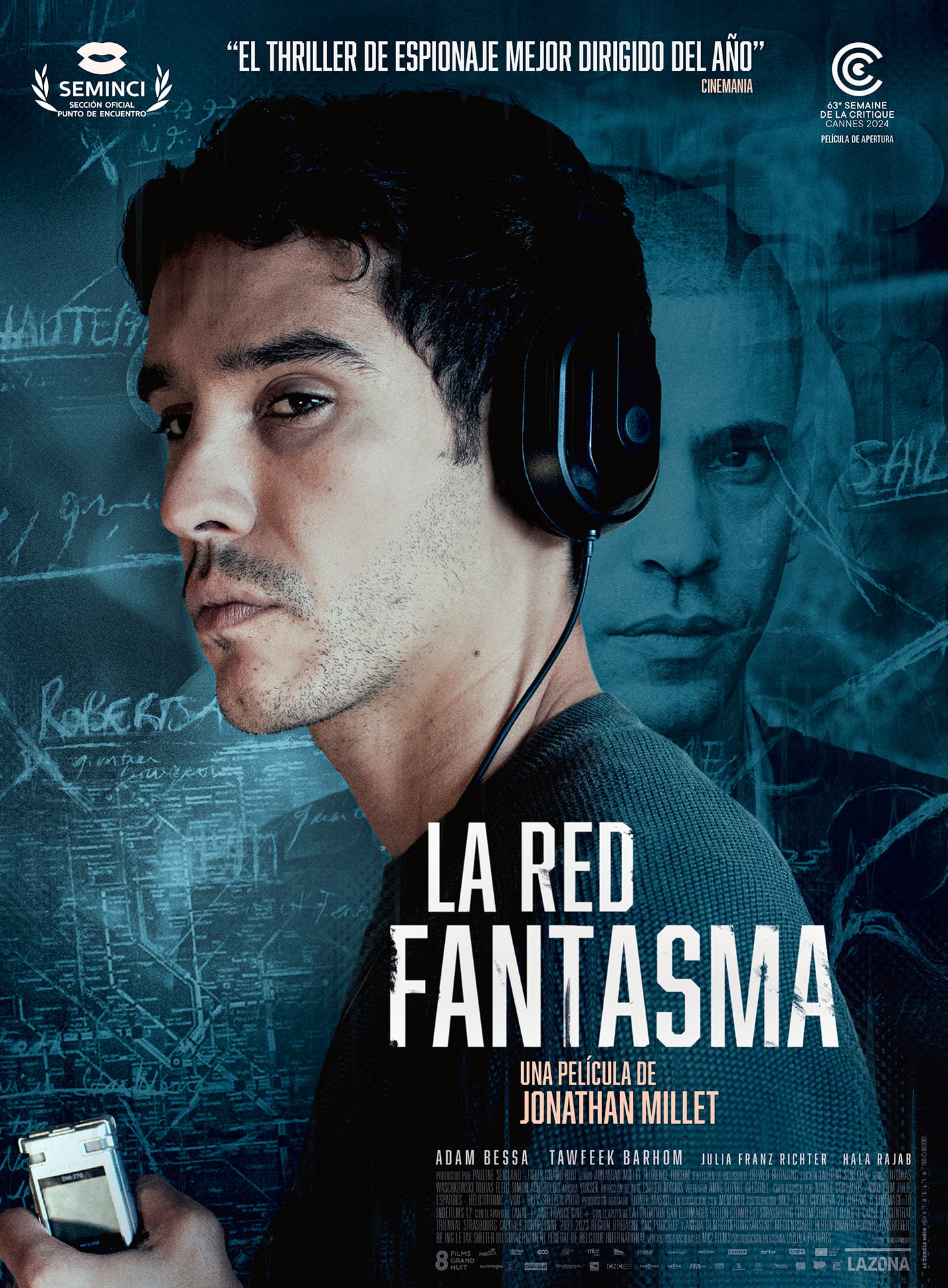 Imagen promocional de la película La red fantasma