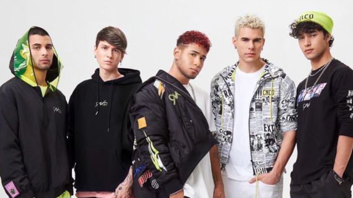 CNCO lanza su línea de ropa