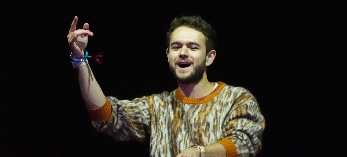 Zedd, durante su show en el GP de Las Vegas de F1 en 2025