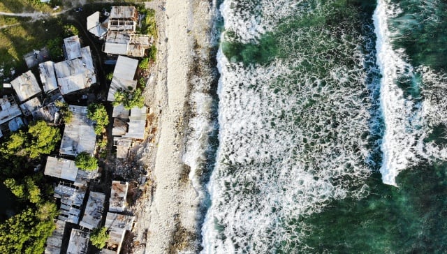 Tuvalu, un país amenazado por el cambio climático.