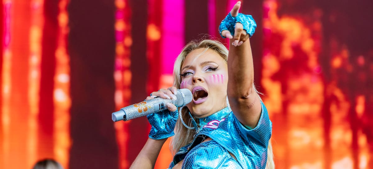 Zara Larsson, en el Lollapalooza Berlin 2026.