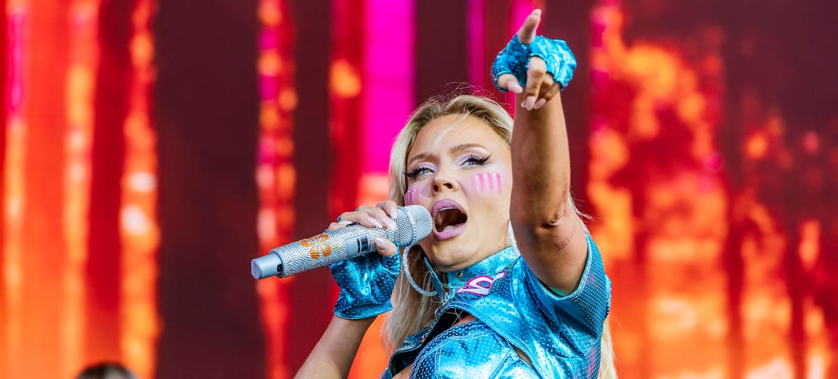 Zara Larsson, en el Lollapalooza Berlin 2026.
