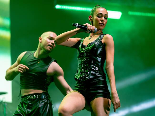 En LOS40 Primavera Pop Badalona tampoco pudo faltar la versión más electrónica de La Beba con 'M4tr1x '