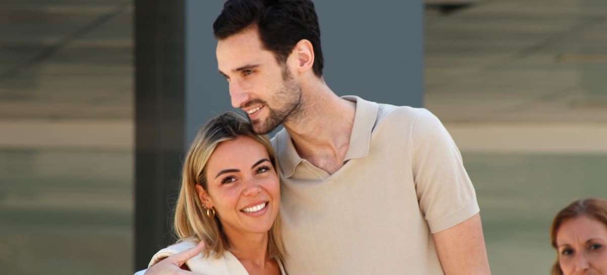 Sergio Rico y Alba Silva