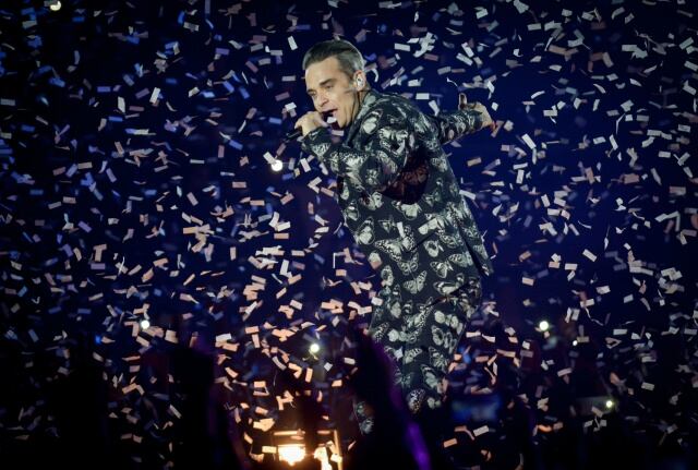 Robbie Williams en LOS40 Music Awards de 2016