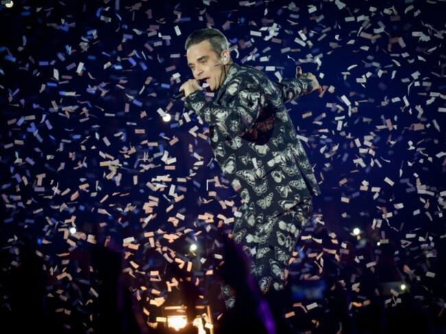 Robbie Williams en LOS40 Music Awards de 2016