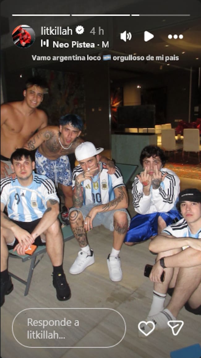 Lit Killah se pronuncia tras la derrota argentina en el Mundial 2026.