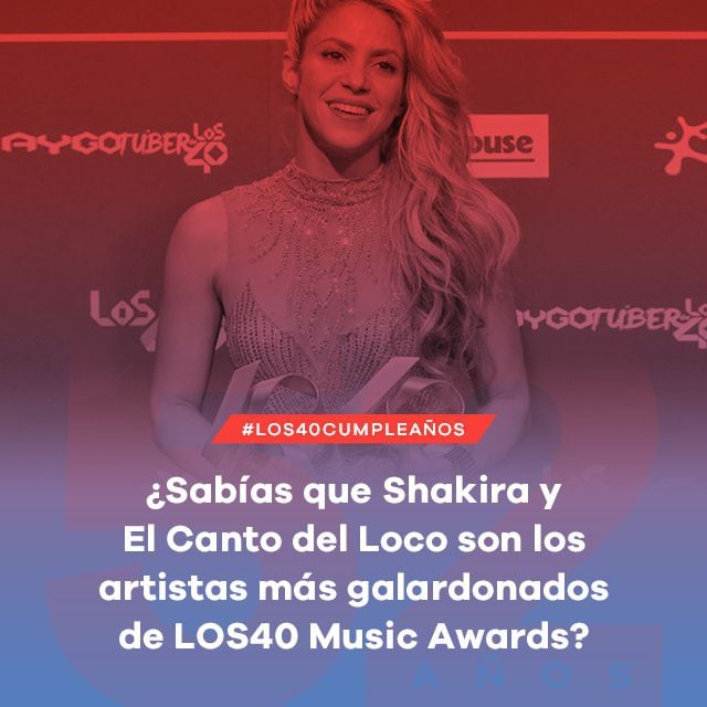 Historia de LOS40 Music Awards