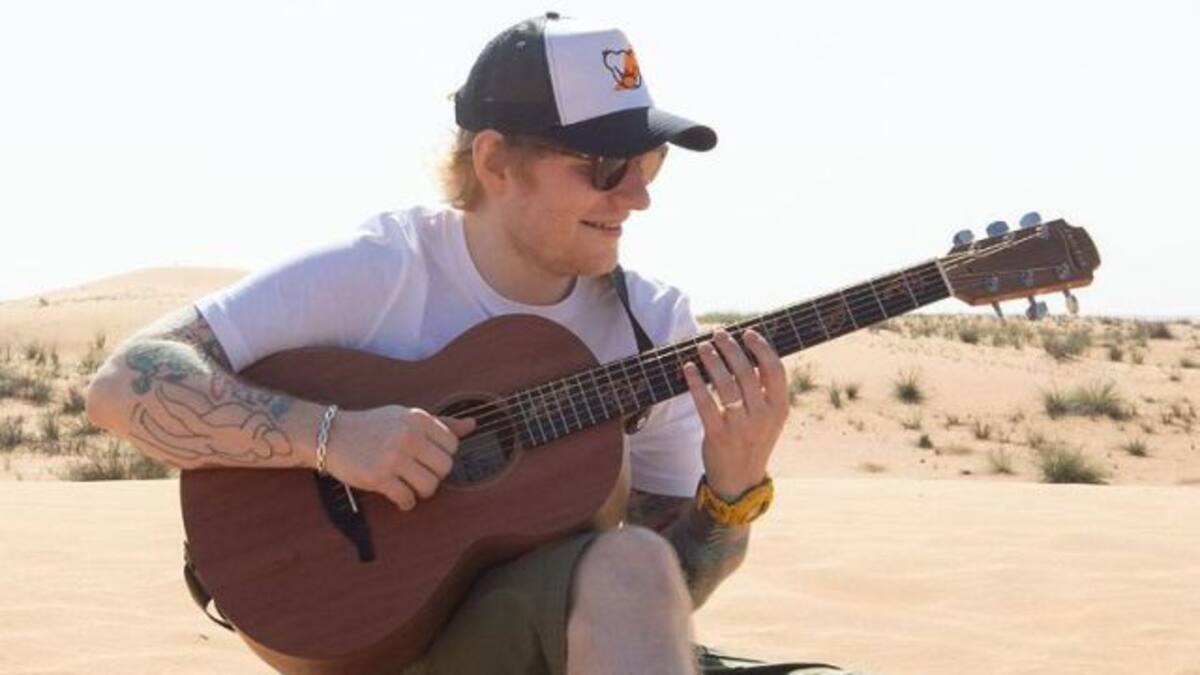 Las aventuras de Ed Sheeran en Dubai