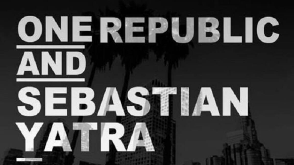 One Republic y Sebastián Yatra estrenaron nuevo tema