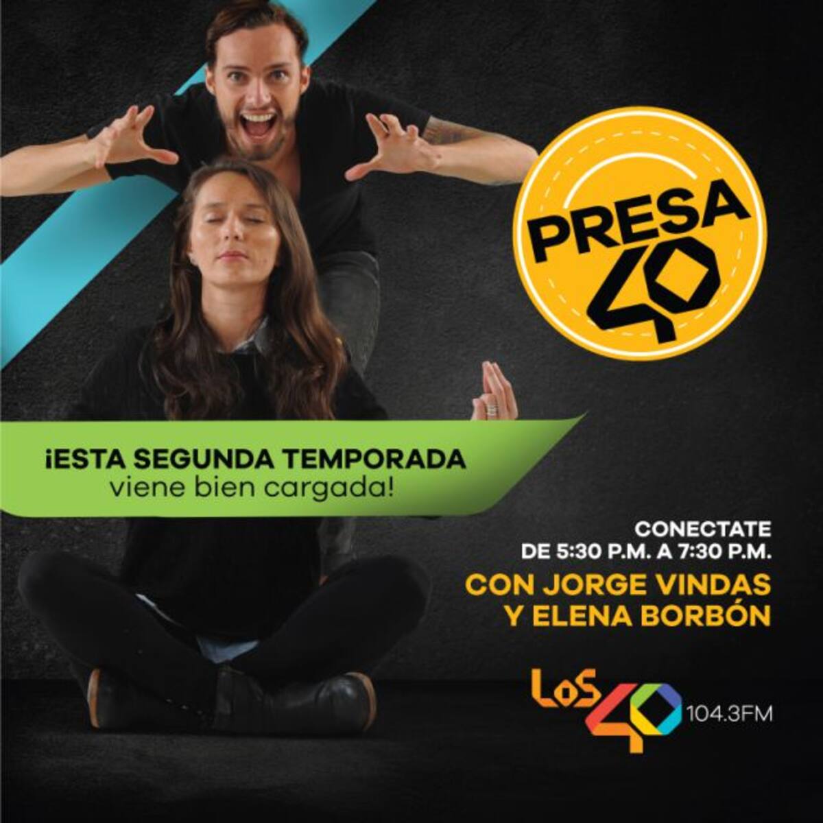 Los 40 remoza su oferta vespertina con nuevo programa y reconocidas voces