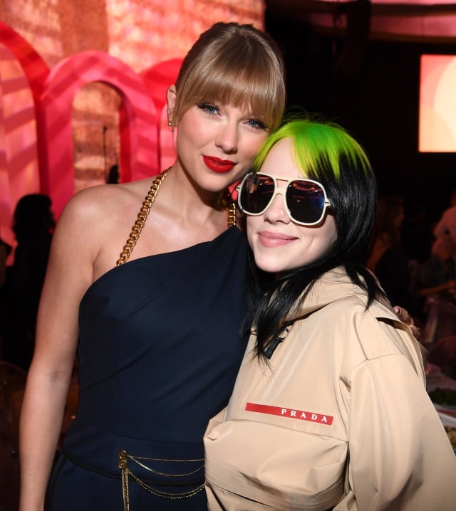 Taylor Swift y Billie Eilish coinciden en el Billboard Women In Music