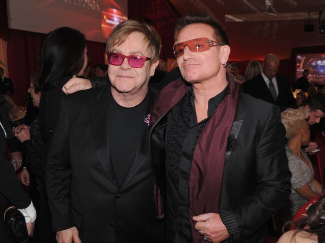 Elton John y Bono