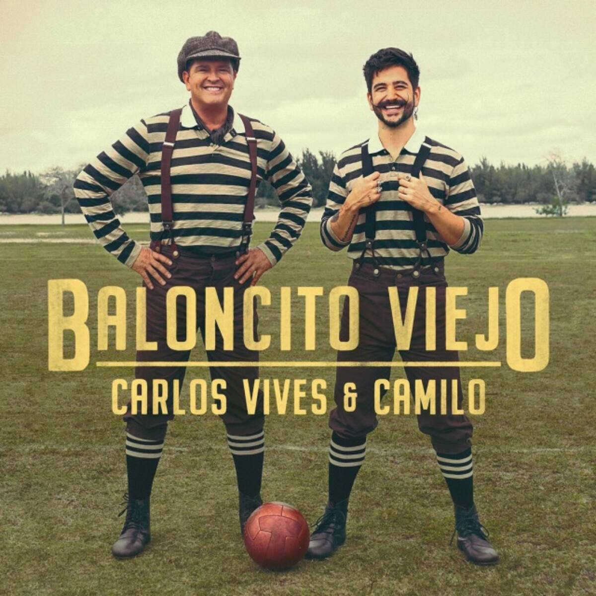 Carlos Vives y Camilo traen de vuelta el fútbol del siglo pasado en ‘Baloncito Viejo’: ¡mira el vídeo!