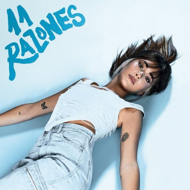 Portada de 11 Razones, el nuevo disco de Aitana.