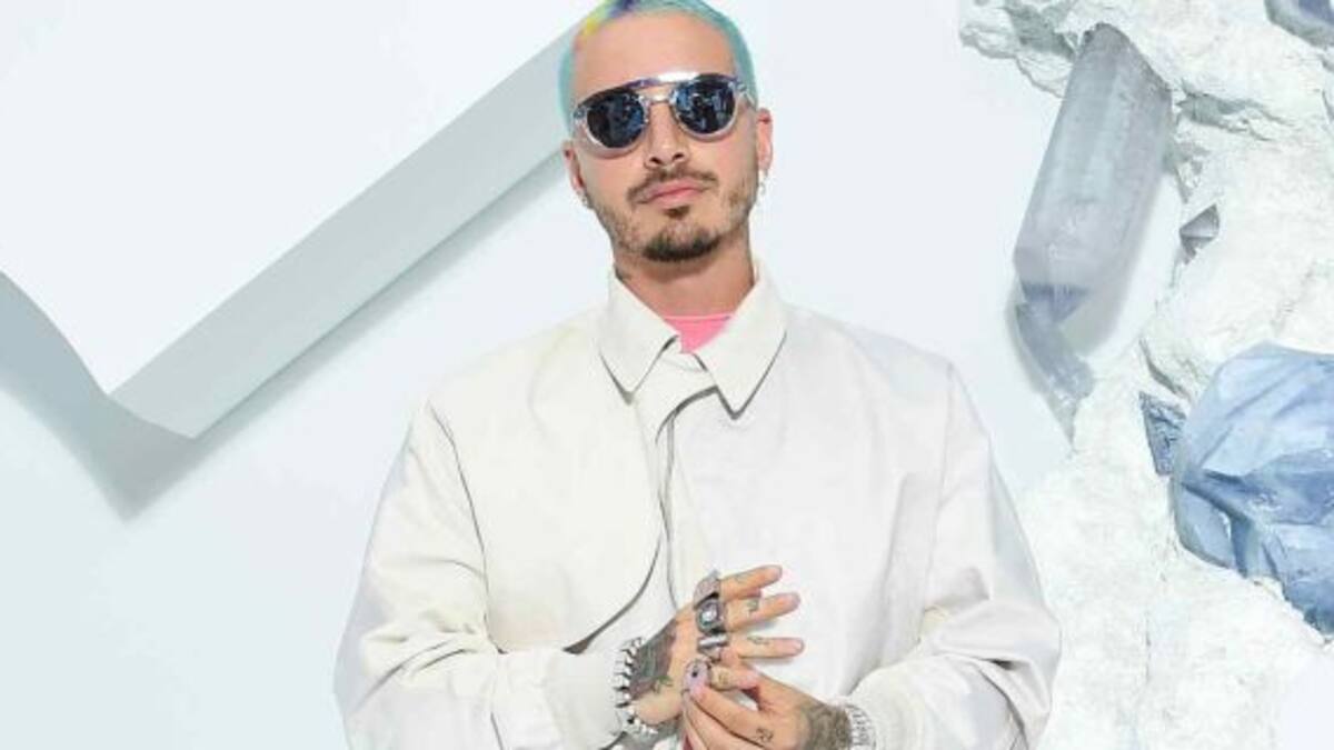 El "romántico" beso que J Balvin publicó en sus redes sociales