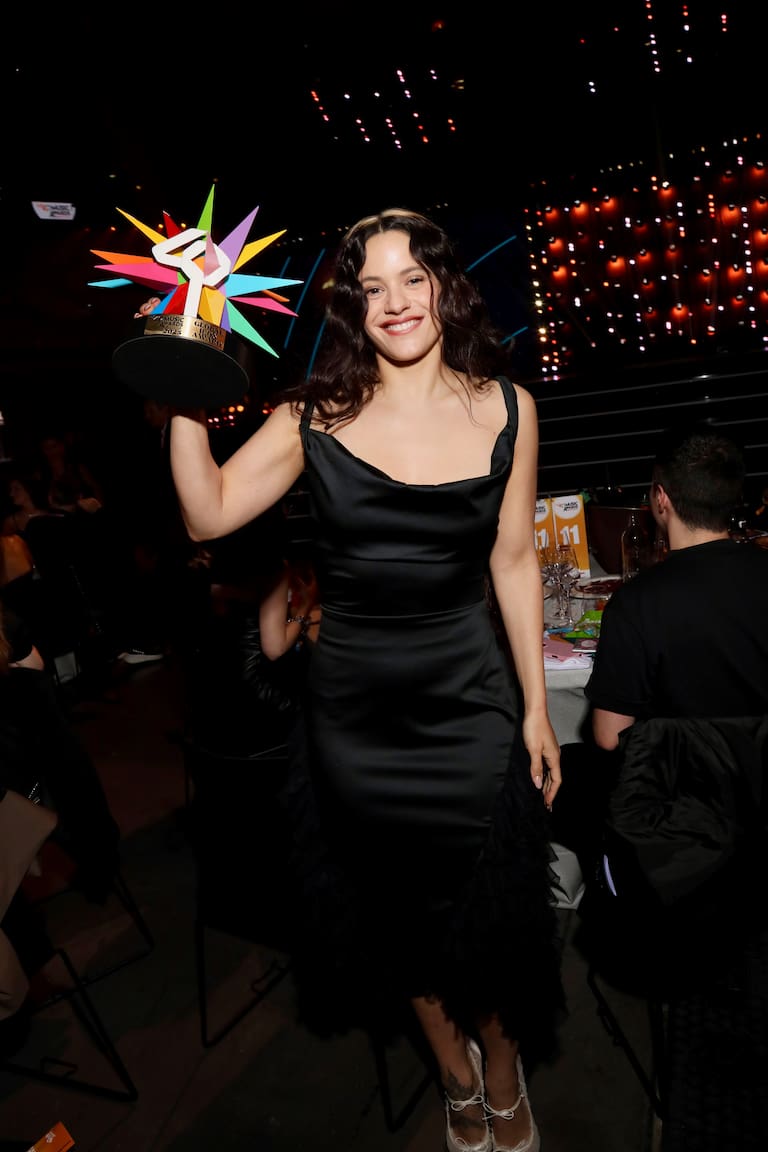 La reina de la noche. Tras lanzar su nuevo álbum, &#039;LUX&#039;, la artista ganó el Premio Global Icon en LOS40 Music Awards Santander 2025.