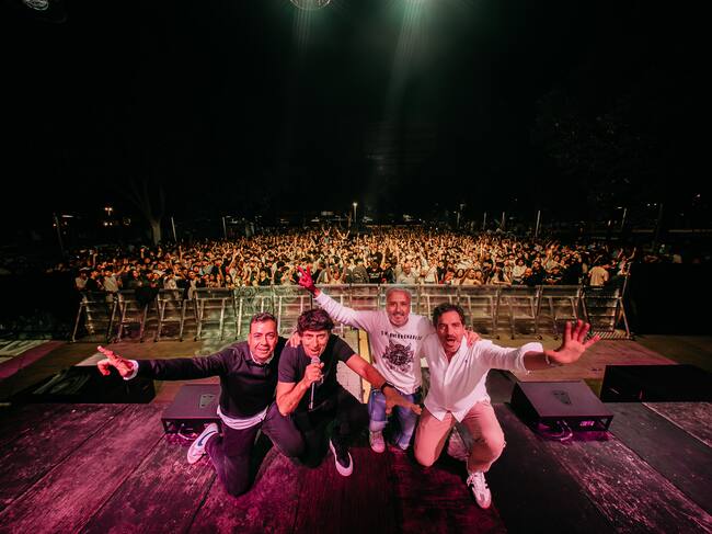 Los DJ's y locutores de LOS40 levantaron al público en un evento inolvidable en la 'feria chica' de Palencia.