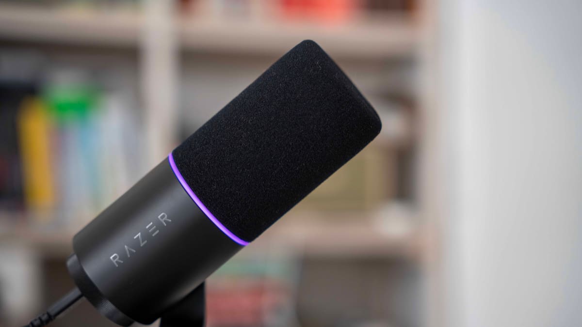 Razer Seiren V3 Pro: Un micrófono que sube de nivel. Calidad de estudio sin arruinarte en el intento
