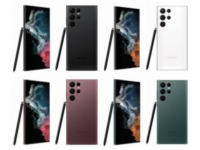 Los colores del nuevo Galaxy Ultra.