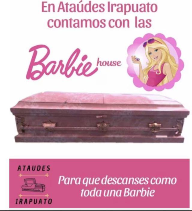 Ataúdes de Barbie